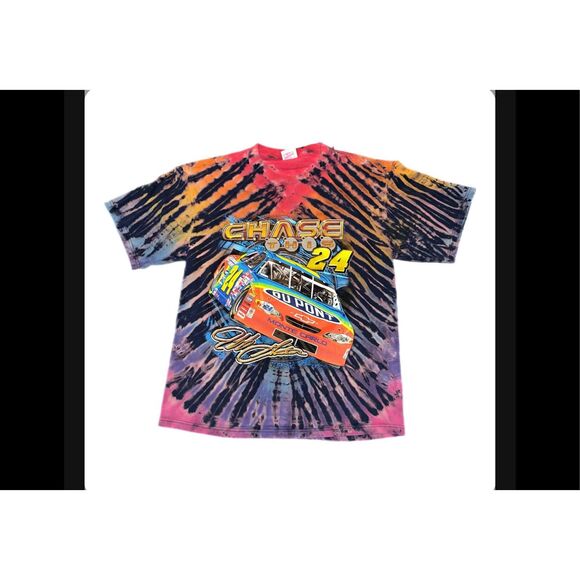 Vintage Jeff Gordon Tie-Dye Tee - Picture 1 of 6